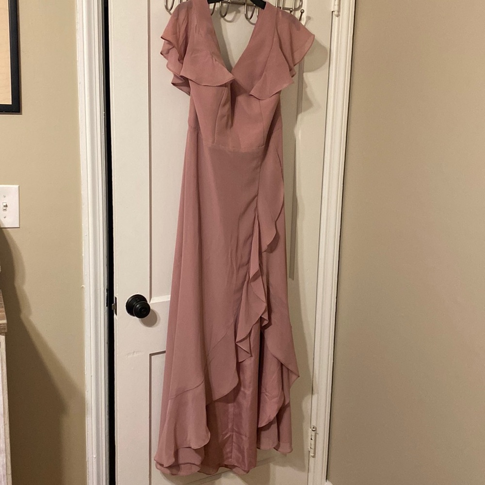 Dusty Rose/Mauve Bridesmaid Dress